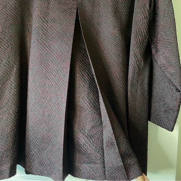 Eileen Fisher Burgundy Blazer NWT - Picture 6 of 15